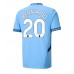 Manchester City Bernardo Silva #20 Hjemmedrakt 2024-25 Kortermet